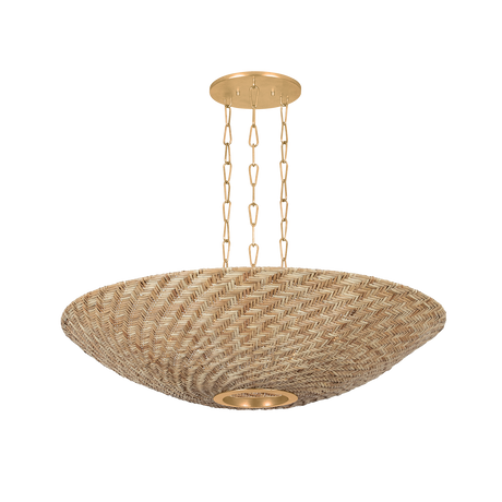 Troy Lighting Ollie VINTAGE GOLD LEAF 40.25W x 9.25H Chandelier
