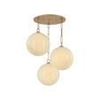 Troy Lighting Bramble PATINA BRASS 26W x 14.25H Chandelier