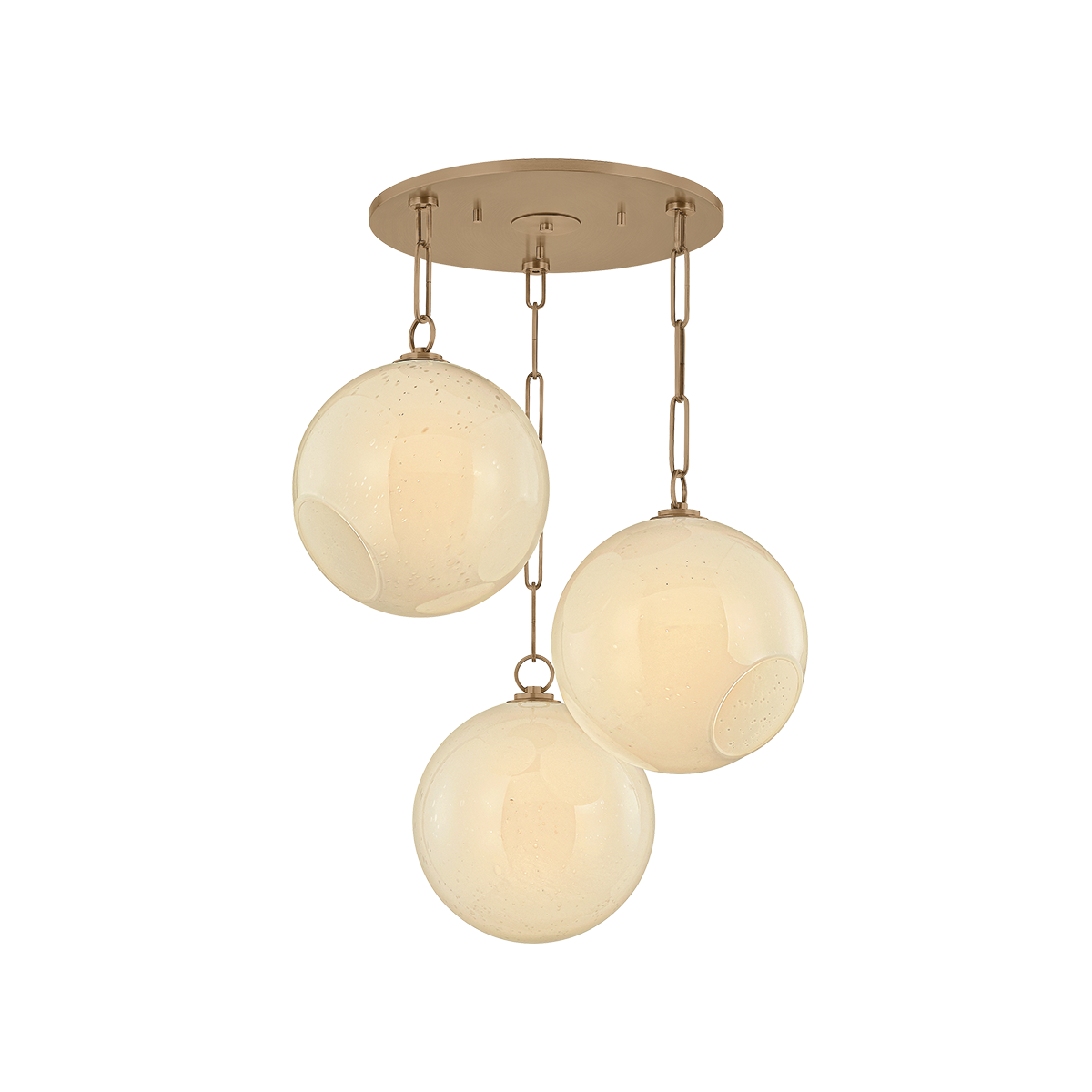 Troy Lighting Bramble PATINA BRASS 26W x 14.25H Chandelier