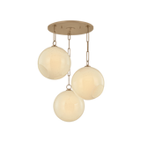 Troy Lighting Bramble PATINA BRASS 26W x 14.25H Chandelier