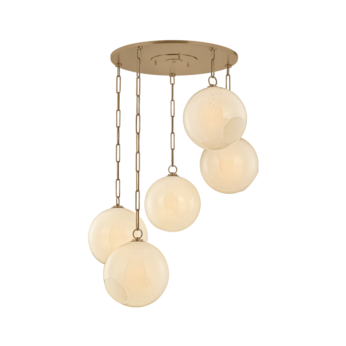 Troy Lighting Bramble PATINA BRASS 35.5W x 14.25H Chandelier