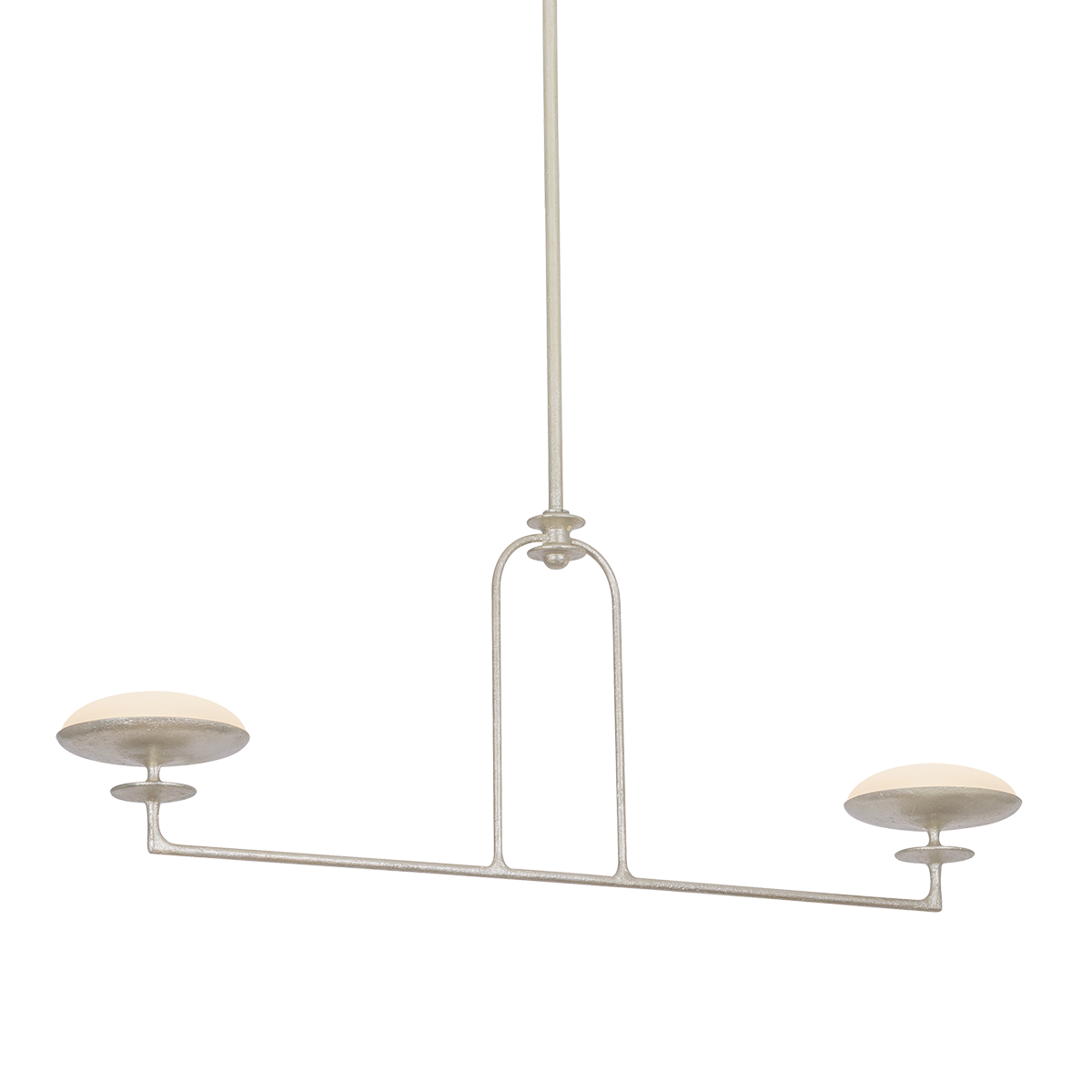 Troy Lighting Pacific WARM SILVER LEAF 7.75W x 45L x 16.25H Trim