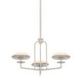 Troy Lighting Pacific WARM SILVER LEAF 27.25W x 14.25H Chandelier