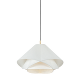 Troy Lighting Edna VINTAGE GOLD LEAF 25.25W x 17H Pendant