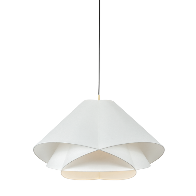 Troy Lighting Edna VINTAGE GOLD LEAF 34.5W x 22.25H Pendant