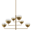 Troy Lighting August PATINA BRASS 45W x 22.75H Chandelier