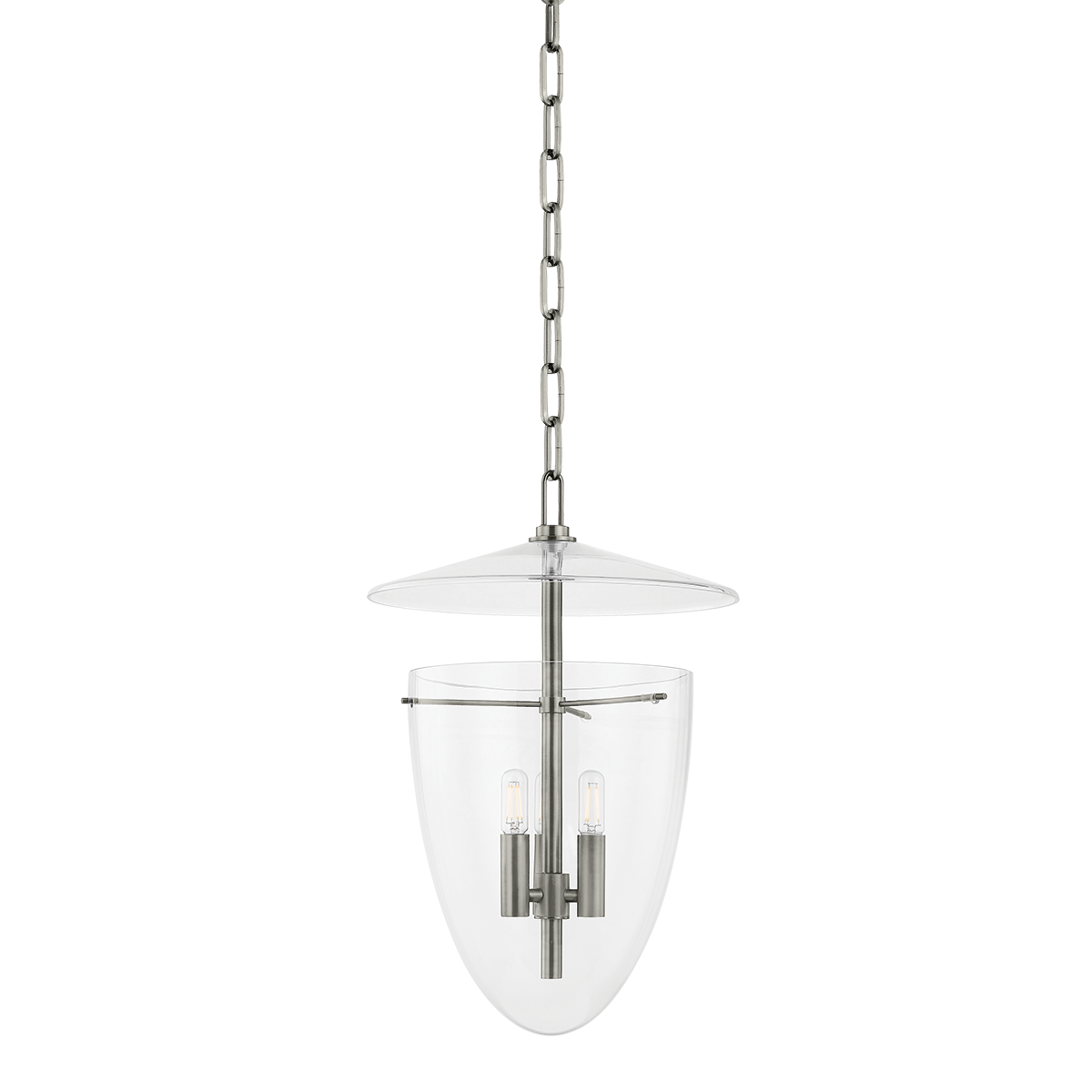 Troy Lighting Tully VINTAGE PEWTER 13.5W x 20.25H Candleholder