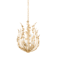 Troy Lighting Delmore VINTAGE GOLD LEAF 20.25W x 27.25H Chandelier
