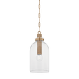 Troy Lighting Kori PATINA BRASS 9W x 18.75H Pendant