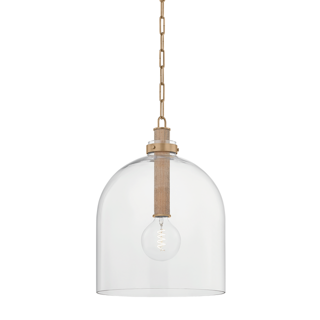 Troy Lighting Kori PATINA BRASS 15.75W x 22H Pendant