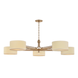 Troy Lighting Mailo PATINA BRASS 65W x 13H Chandelier