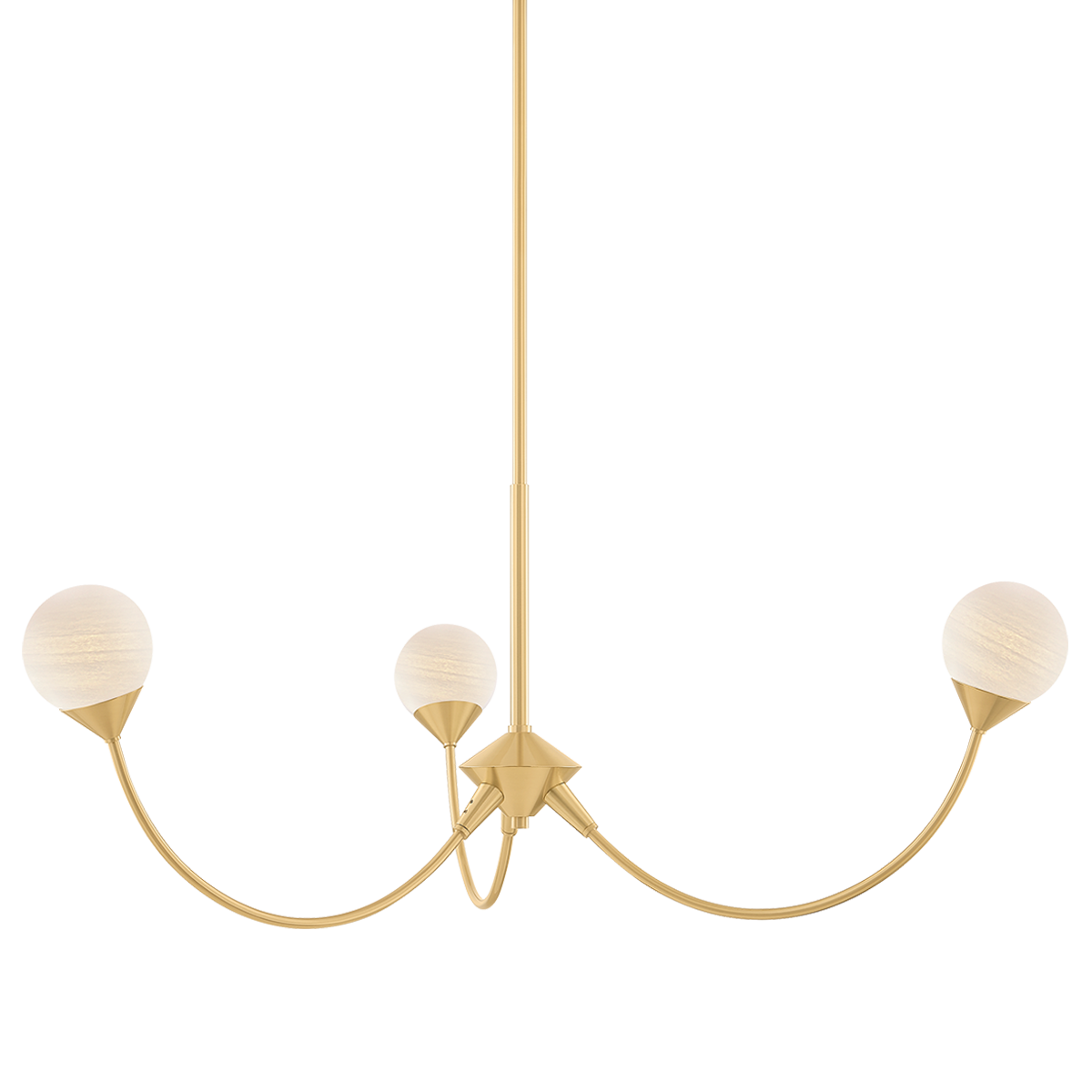 Mitzi Natasha AGED BRASS 36W x 14.25H Chandelier