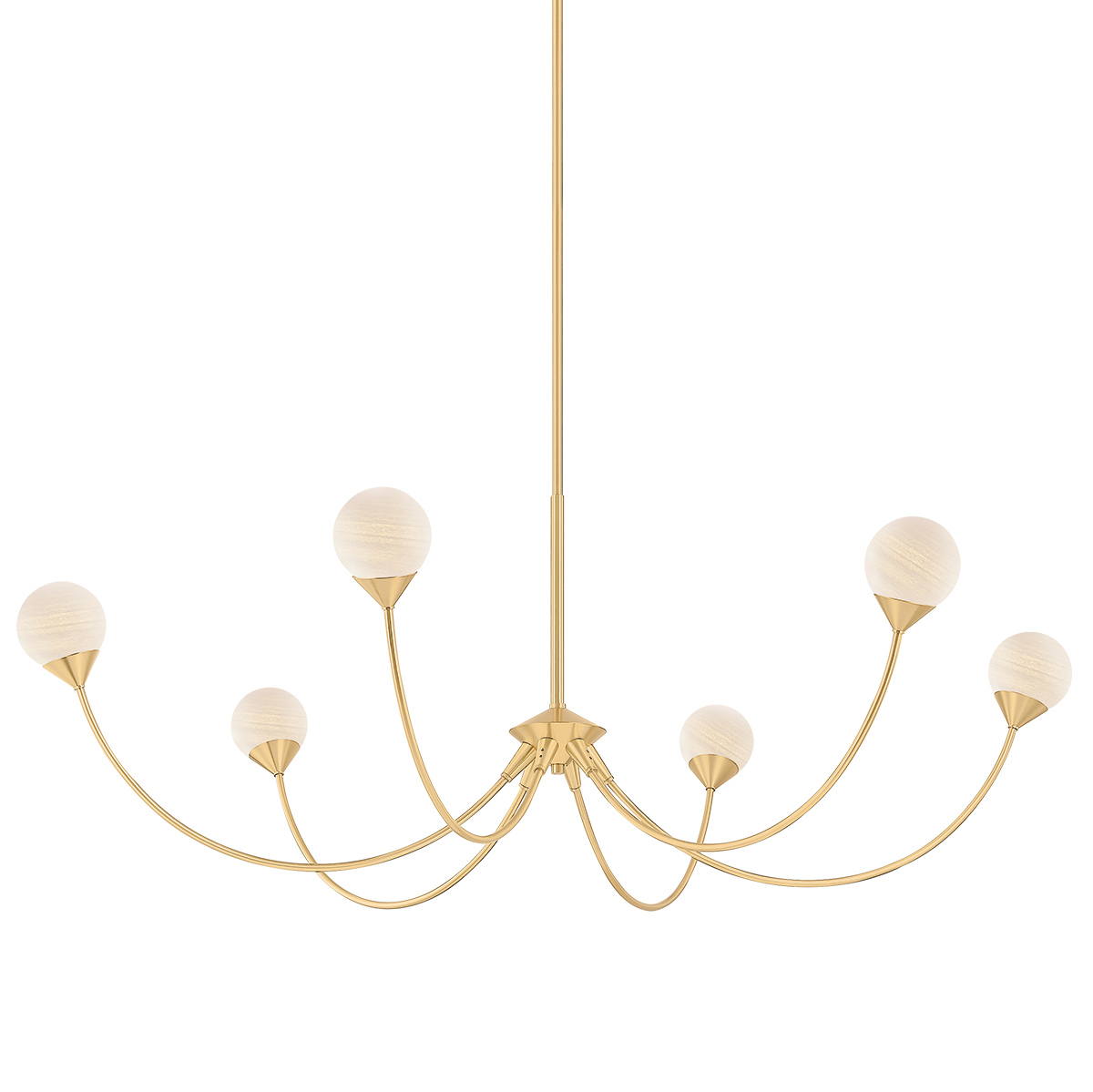 Mitzi Natasha AGED BRASS 48W x 18H Chandelier
