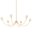 Mitzi Natasha AGED BRASS 48W x 18H Chandelier