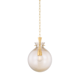 Mitzi Benita AGED BRASS 12W x 17H Pendant
