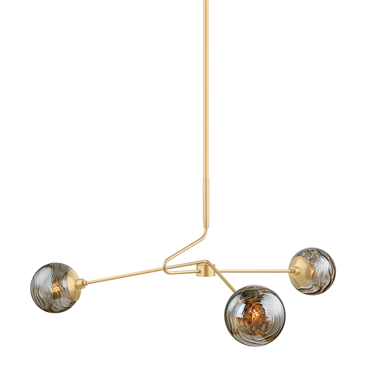 Mitzi NYLA AGED BRASS 45.5W x 17.25H Chandelier