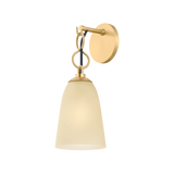 Mitzi CHRISTINE AGED BRASS 5.75W x 14.5H Wall Sconce