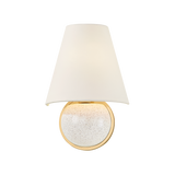 Mitzi Marlena AGED BRASS 7.75W x 11.5H Wall Sconce