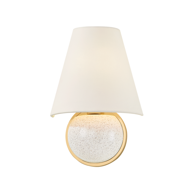 Mitzi Marlena AGED BRASS 7.75W x 11.5H Wall Sconce