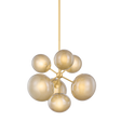 Mitzi ZALEY AGED BRASS 28W x 23H Chandelier