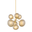 Mitzi ZALEY AGED BRASS 28W x 23H Chandelier