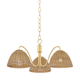 Mitzi KATNISS AGED BRASS 28W x 11.75H Chandelier