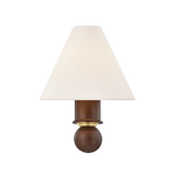 Mitzi CANDICE AGED BRASS 8W x 10.75H Wall Sconce