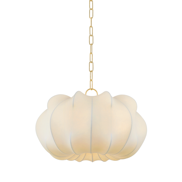 Mitzi Keilah AGED BRASS 23.5W x 15.25H Pendant