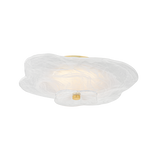 Mitzi Starlie AGED BRASS 16W x 4.25H Flush Mount