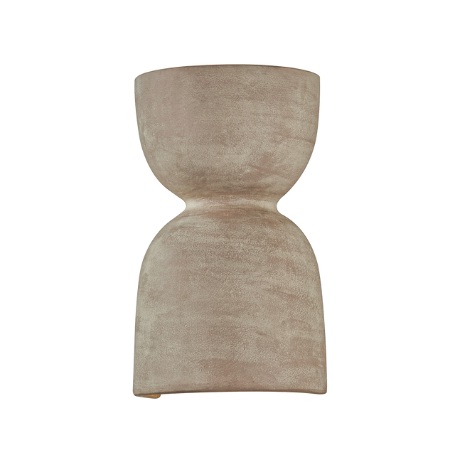 Mitzi Natalia AGED BRASS/CERAMIC WINDY DUNE 6.75W x 11.5H Wall Sconce