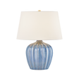 Mitzi Myla AGED BRASS/CERAMIC SPRING LAKE 15.75W x 20H Table Lamp