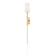 Mitzi GINNY AGED BRASS 5.5W x 43.25H Wall Sconce