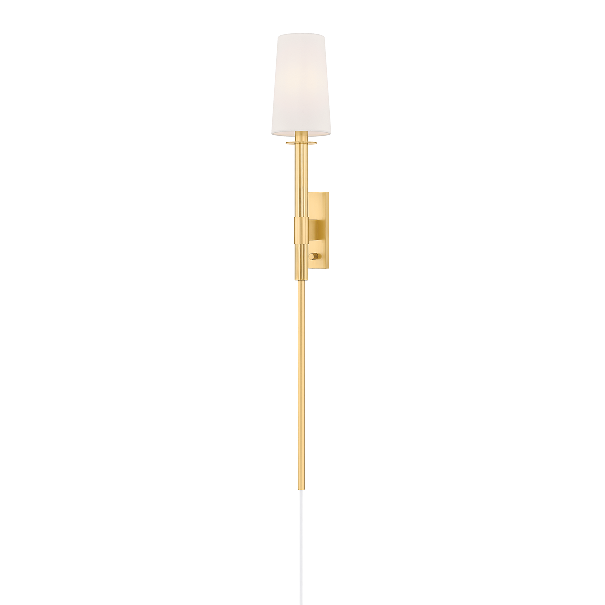 Mitzi GINNY AGED BRASS 5.5W x 43.25H Wall Sconce