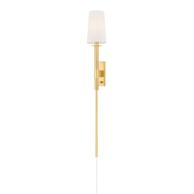 Mitzi GINNY AGED BRASS 5.5W x 43.25H Wall Sconce