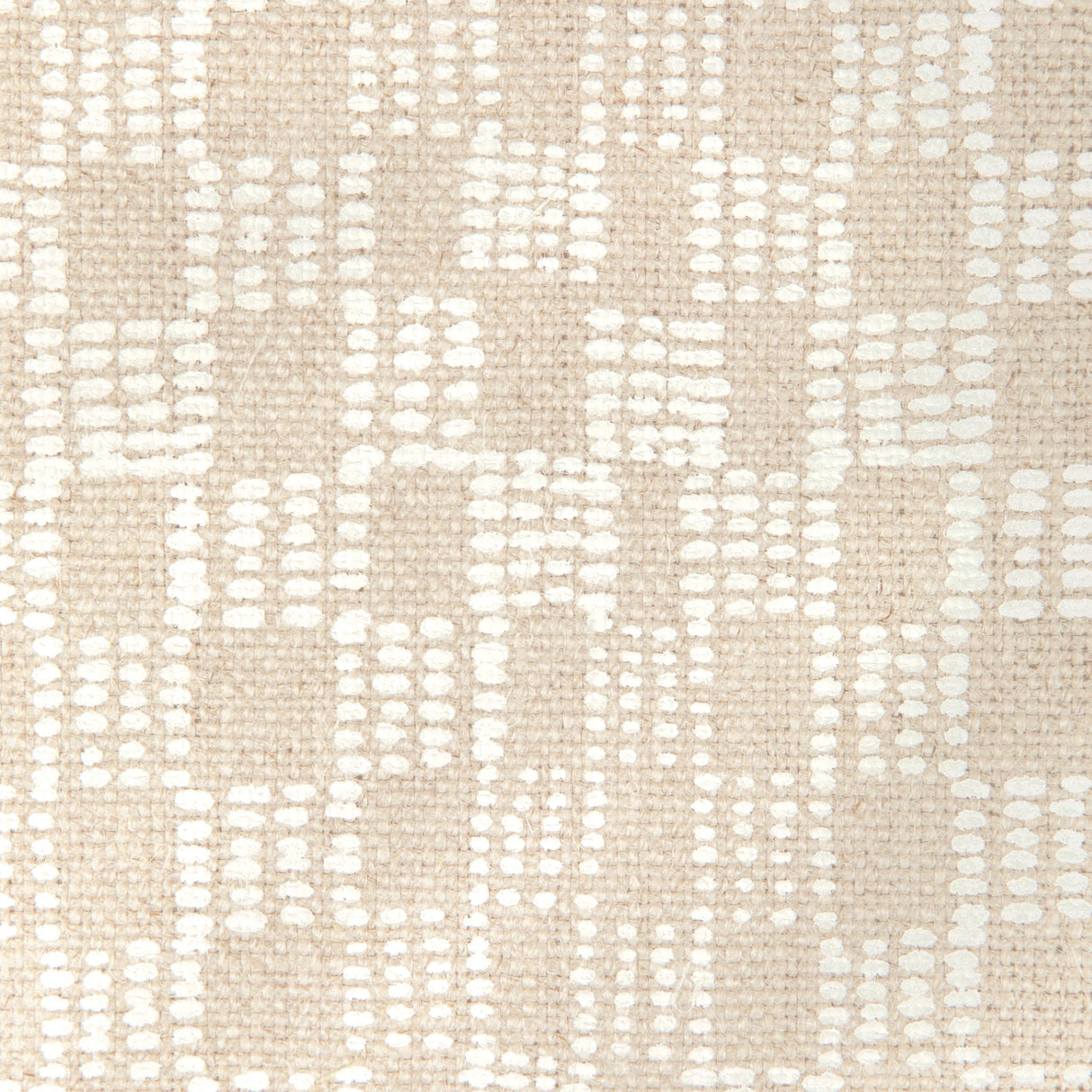 Lee Jofa BECK WHITE/NATURAL Fabric