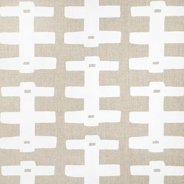Lee Jofa BRIDGE WHITE/NATURAL Fabric