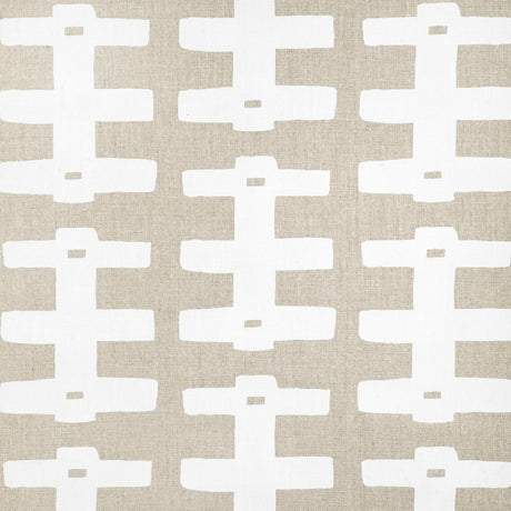 Lee Jofa BRIDGE WHITE/NATURAL Fabric
