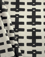 Lee Jofa BRIDGE BLACK/NATURAL Fabric
