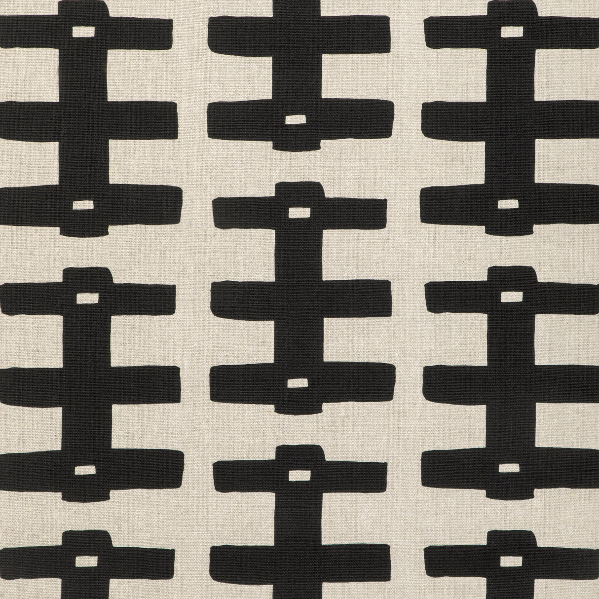Lee Jofa BRIDGE BLACK/NATURAL Fabric