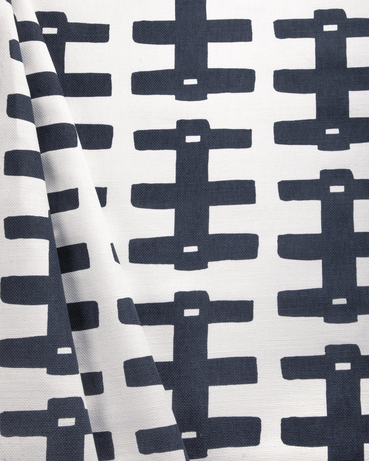 Lee Jofa BRIDGE DARK NAVY/OYSTER Fabric