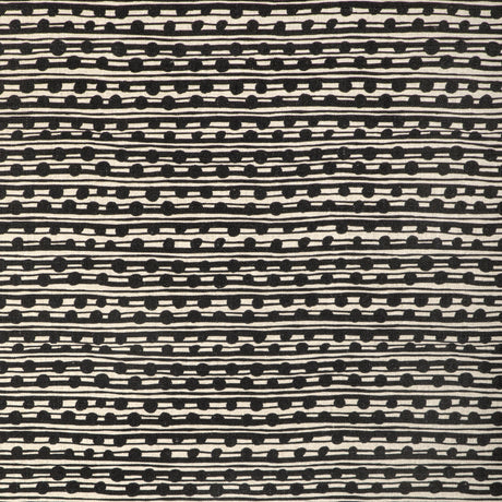 Lee Jofa GAMAL BLACK/NATURAL Fabric