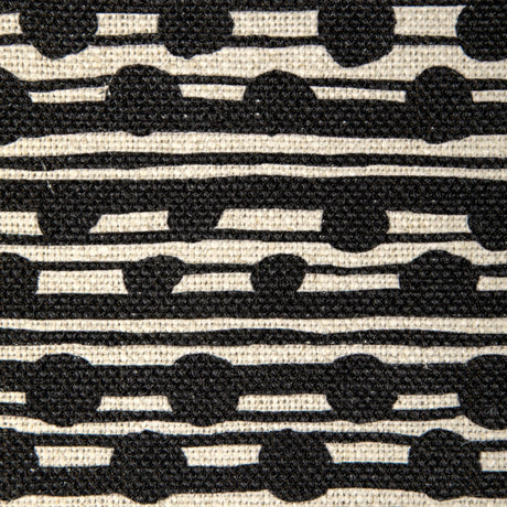 Lee Jofa GAMAL BLACK/NATURAL Fabric
