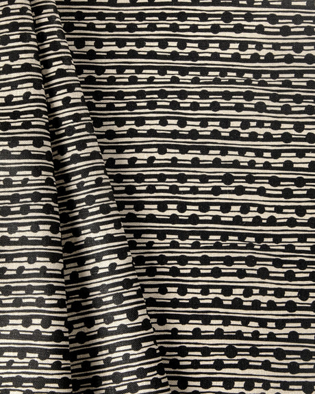 Lee Jofa GAMAL BLACK/NATURAL Fabric