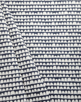 Lee Jofa HANNU DARK NAVY/OYSTER Fabric