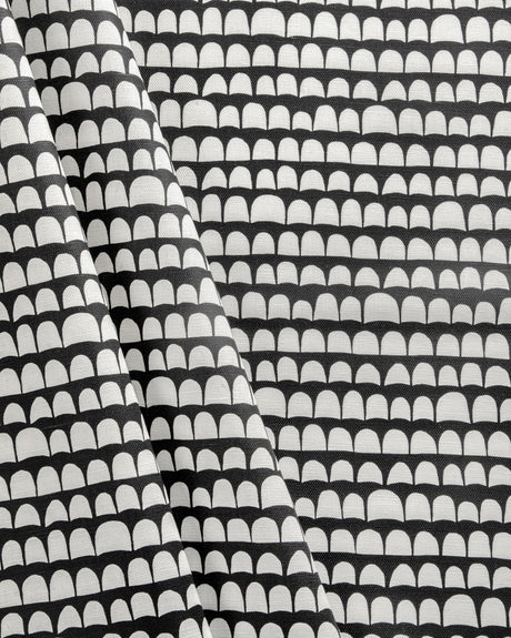 Lee Jofa HANNU BLACK/ECRU Fabric