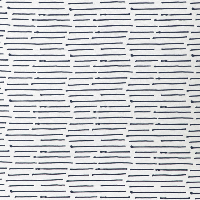 Lee Jofa INK STRIPE DARK NAVY/OYSTER Fabric