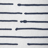 Lee Jofa INK STRIPE DARK NAVY/OYSTER Fabric