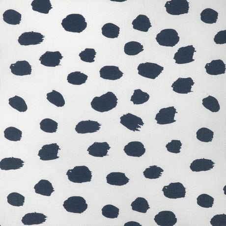 Lee Jofa PAINT DOT DARK NAVY/OYSTER Fabric