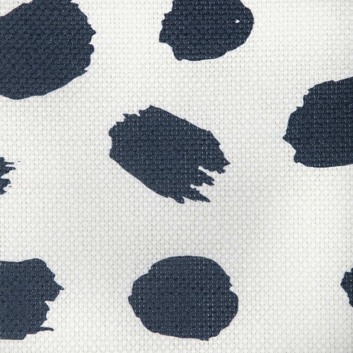 Lee Jofa PAINT DOT DARK NAVY/OYSTER Fabric