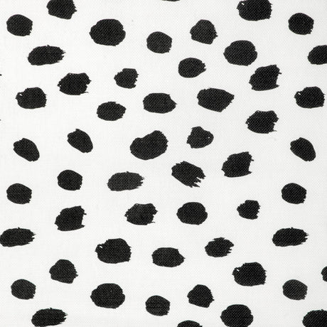 Lee Jofa PAINT DOT BLACK/OYSTER Fabric